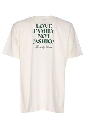 White cotton T-shirt FAMILY FIRST | TS2503WHITE